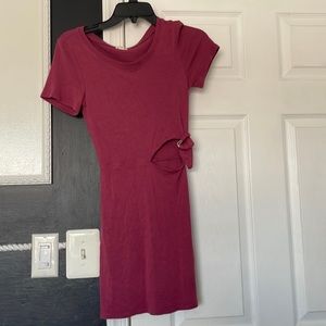 GARAGE Open Cut Dress